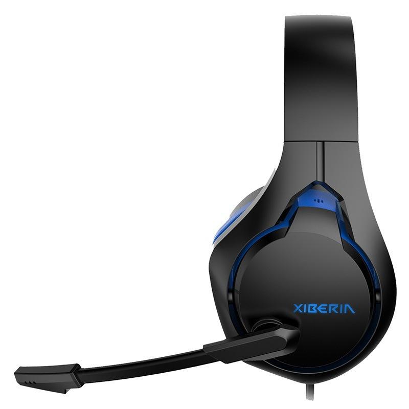 Tai nghe chơi game Siberia V22 kiểu mới nhất gắn trên đầu ăn gà với lúa mì 7.1 thể thao điện tử có dây USB máy tính tai nghe điện thoại di động
