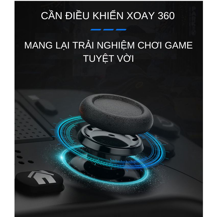 Tay cầm chơi game PS4 không dây Bluetooth - Bộ điều khiển trò chơi không dây PS4 chơi Fifa Online 4 dùng cho nhiều thiết bị TV/laptop/điện thoại tương thích với mọi hệ điều hành