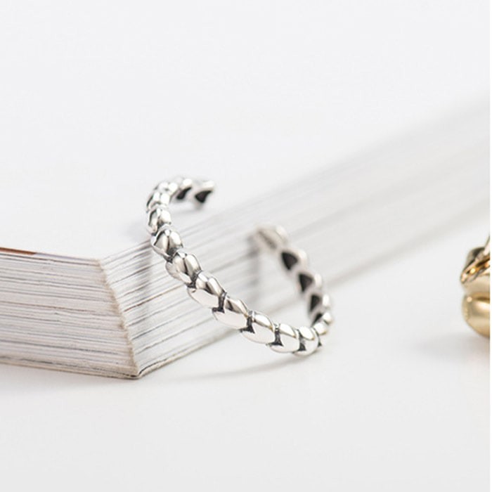 Nhẫn Bạc Nữ | Nhẫn Nữ Bạc Thái Hình Tim Xinh Xắn N1730 - Bảo Ngọc Jewelry