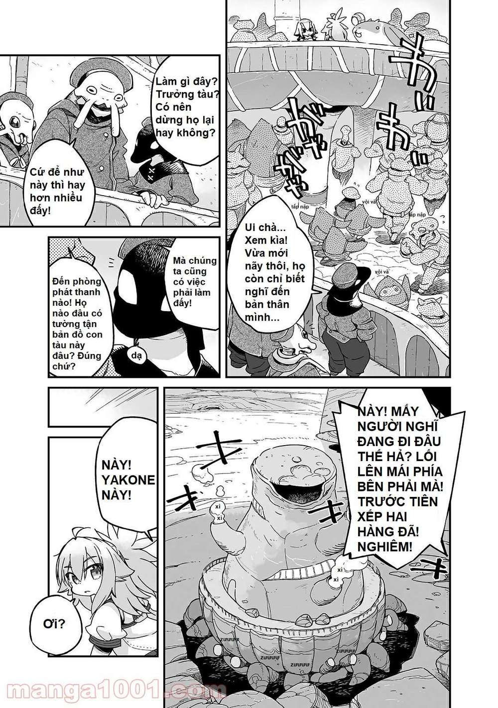 ngay cả khi hậu tận thế, thật hạnh phúc vẫn còn được sống... chapter 16 9