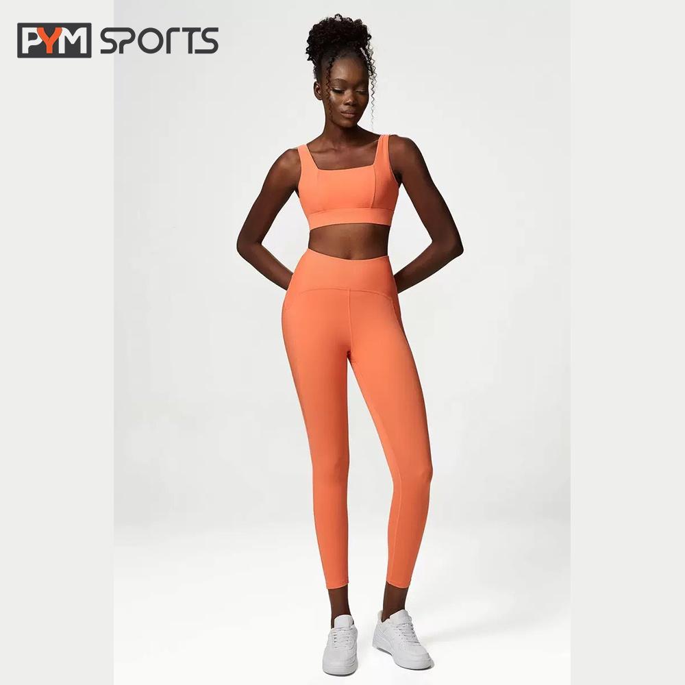 Bộ Đồ Tập Yoga, Gym PYMS015, Quần legging Thể Thao Dài Co Giãn 4 Chiều