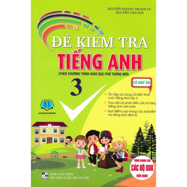 Sách - Đề Kiểm Tra Tiếng Anh 3 (Có Đáp Án) - Theo chương trình GDPT mới
