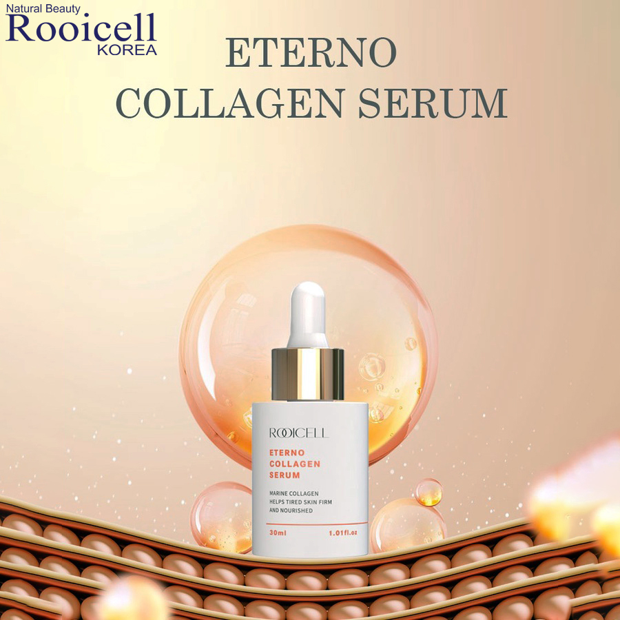 Tinh chất dưỡng da Rooicell Eterno Collagen Serum giúp dưỡng ẩm và phục hồi da - Made in Korea - 30ml