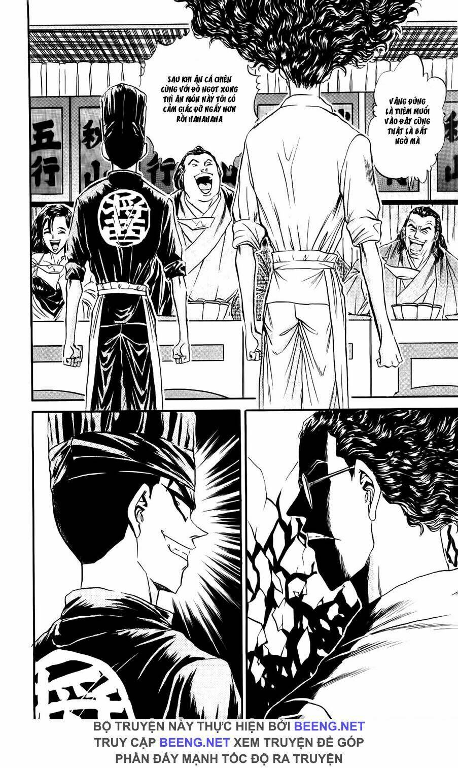 iron wok jan - đầu bếp siêu đẳng chapter 80 14