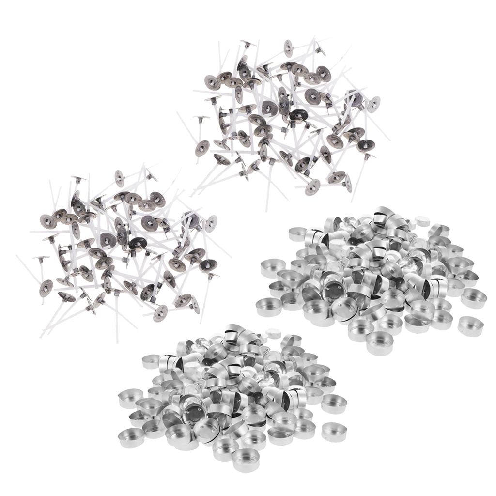 600 Chiếc Nhôm Nến Tealight Trống Ốp Lưng Tín DIY Đèn Nến Bấc Làm Thủ Công