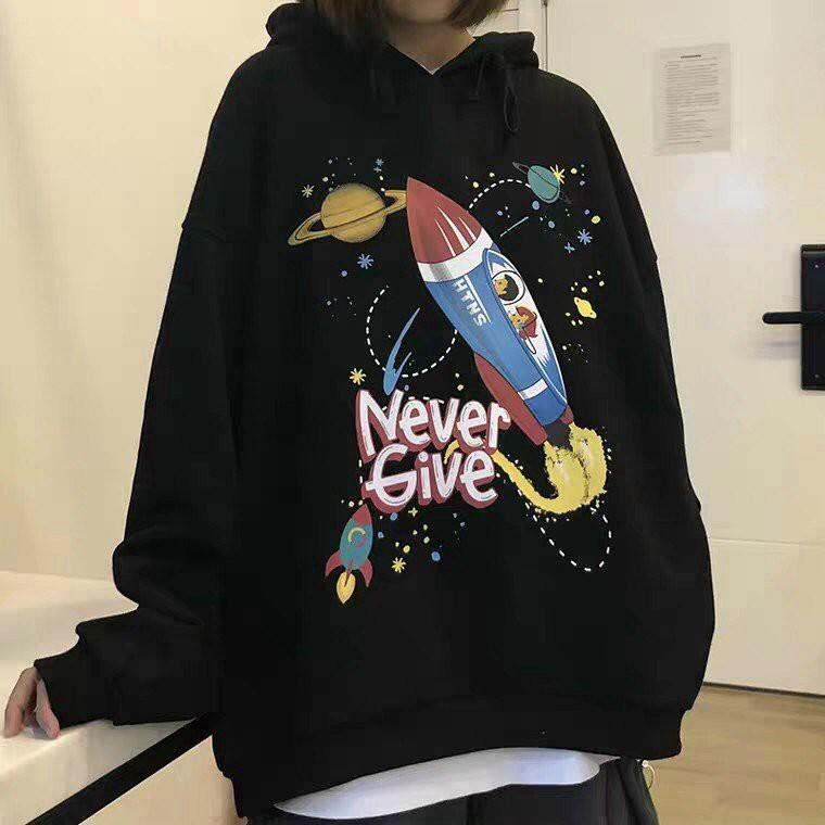 ÁO HOODIES UNISEX MÀU ĐỎ TÊN LỬA áo khoác hoodie nỉ nam nữ,Áo Khoác Hoodie Nỉ Ngoại in hình tên lữa unisex ulzzang nam nữ