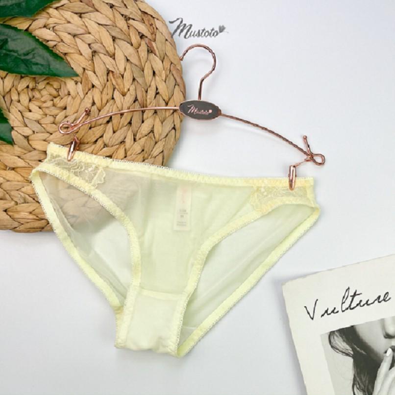Combo 6 Quần Lót Nữ Lưới Phối Ren Trước Lưng Thấp Jasmine