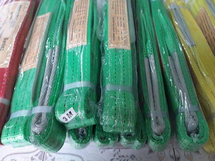 Dây cáp vải cẩu hàng đủ size từ 2 tấn đến 5 tấn