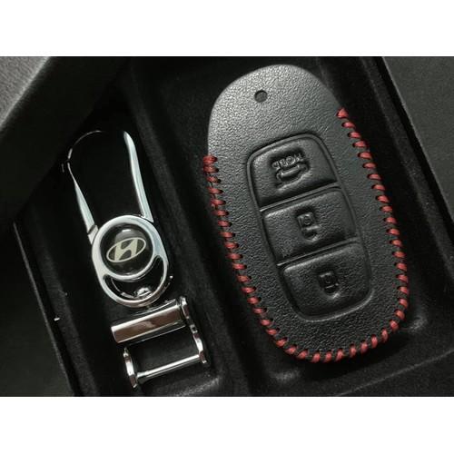 Ốp vỏ chìa khóa cao cấp xe Hyundai Kona, accent, santafe 2019