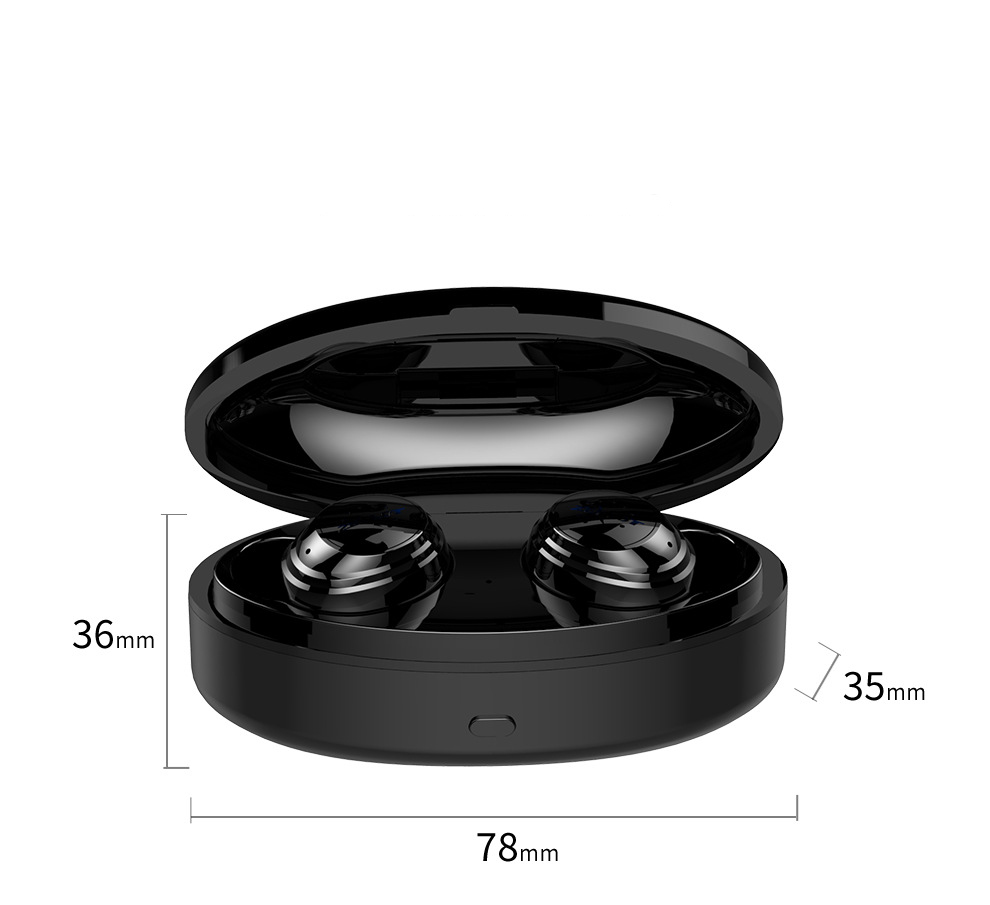 Tai nghe Bluetooth không dây Zealot H19 âm thanh Hifi chống nước, 4 giờ nghe nhạc, kết nối Bluetooth TWS 5.0 - Hàng chính hãng