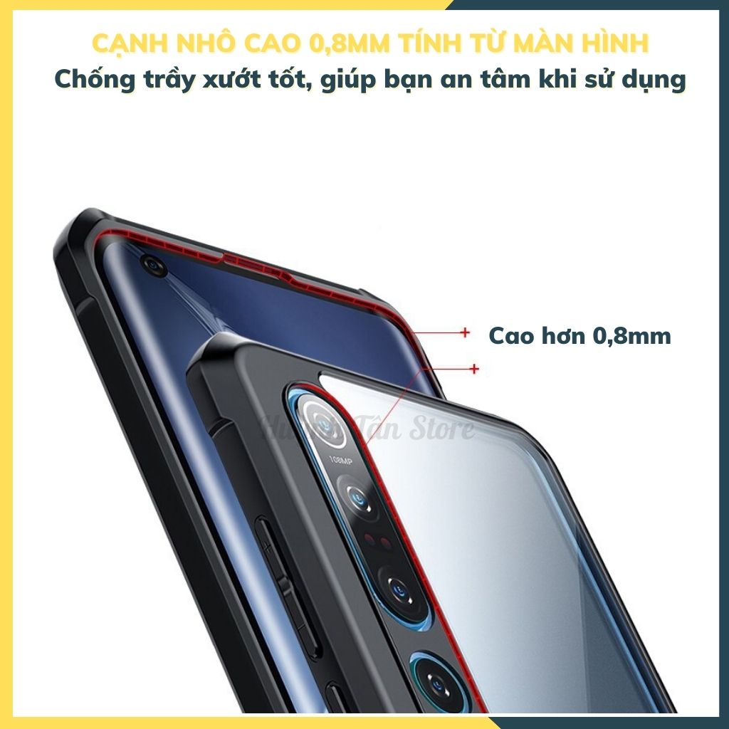 Ốp lưng chống sốc XUNDD cho mi 10 pro bảo vệ camera - hàng nhập khẩu