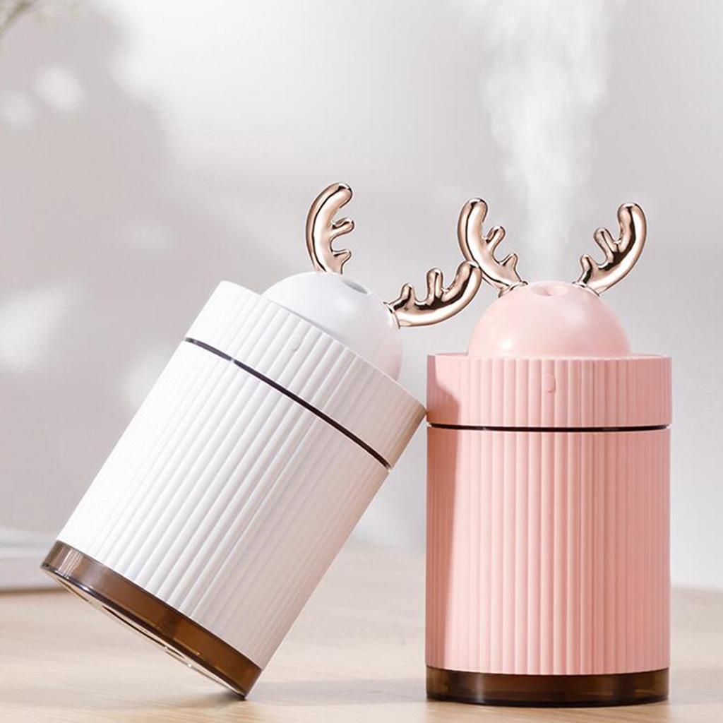 USB Air Mist Humidifier Essential Oil Diffuser Aroma Diffuser 260ml White