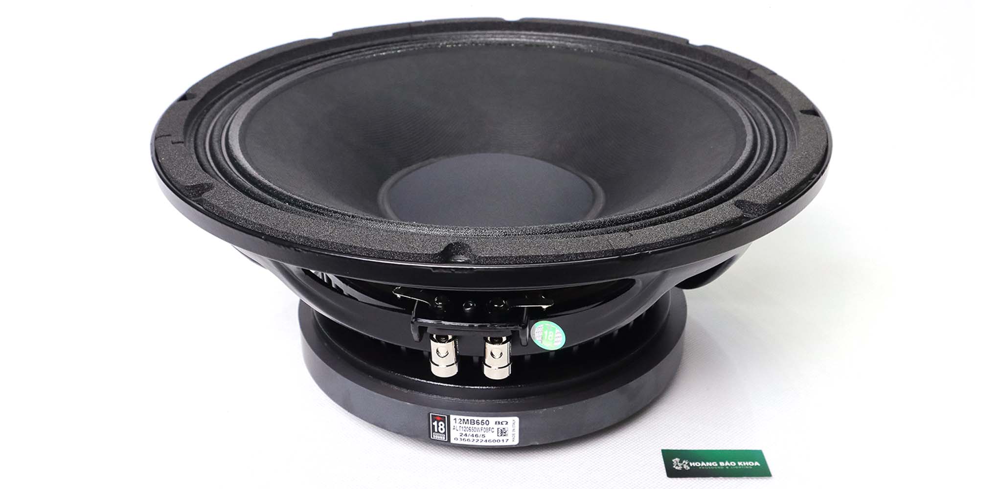 12MB650 Củ loa Bass 12inch - 3 tấc Ferrite 400W 8Ω 18 Sound-HÀNG CHÍNH HÃNG