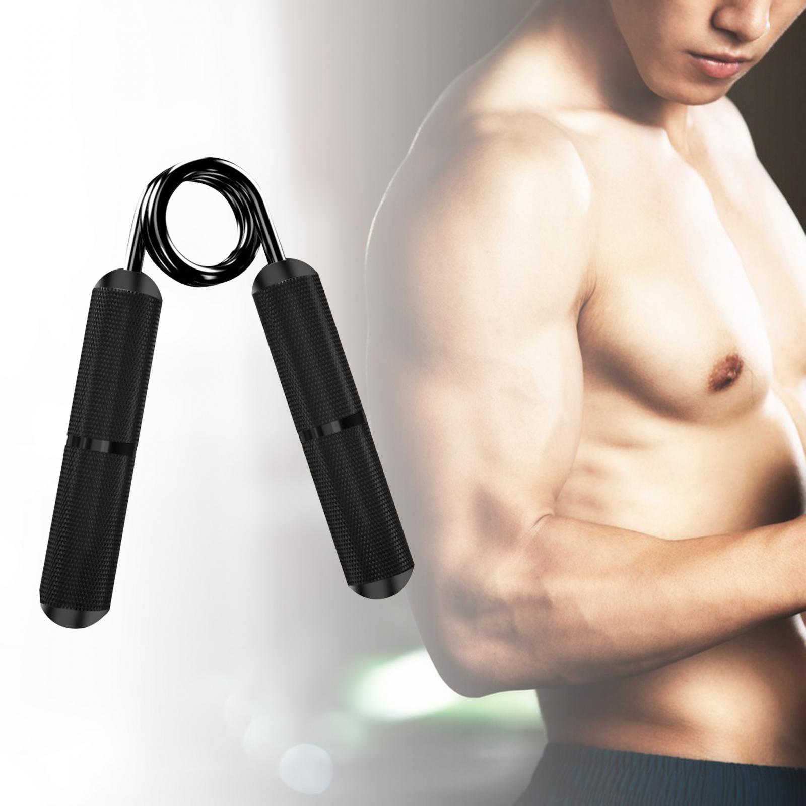 Hand Gripper Metal Hand Grip Strengthener Finger Stretcher Hand Exercising Wrist Forearm Hand Exerciser for Athletes Musician