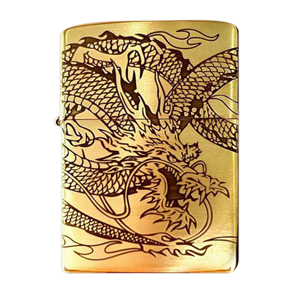 Bật Lửa Zippo 204b Khắc Rồng 54 - 204b.R54