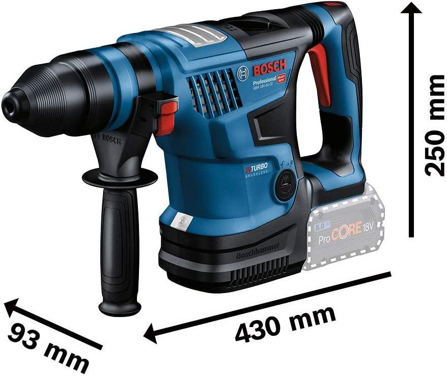 THÂN MÁY KHOAN BÚA BOSCH GBH 18V-34 CF - HÀNG CHÍNH HÃNG
