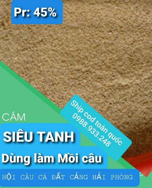 Cám CỐT VÀNG, CỐT ĐEN dùng làm Mồi câu cá || Túi 500g