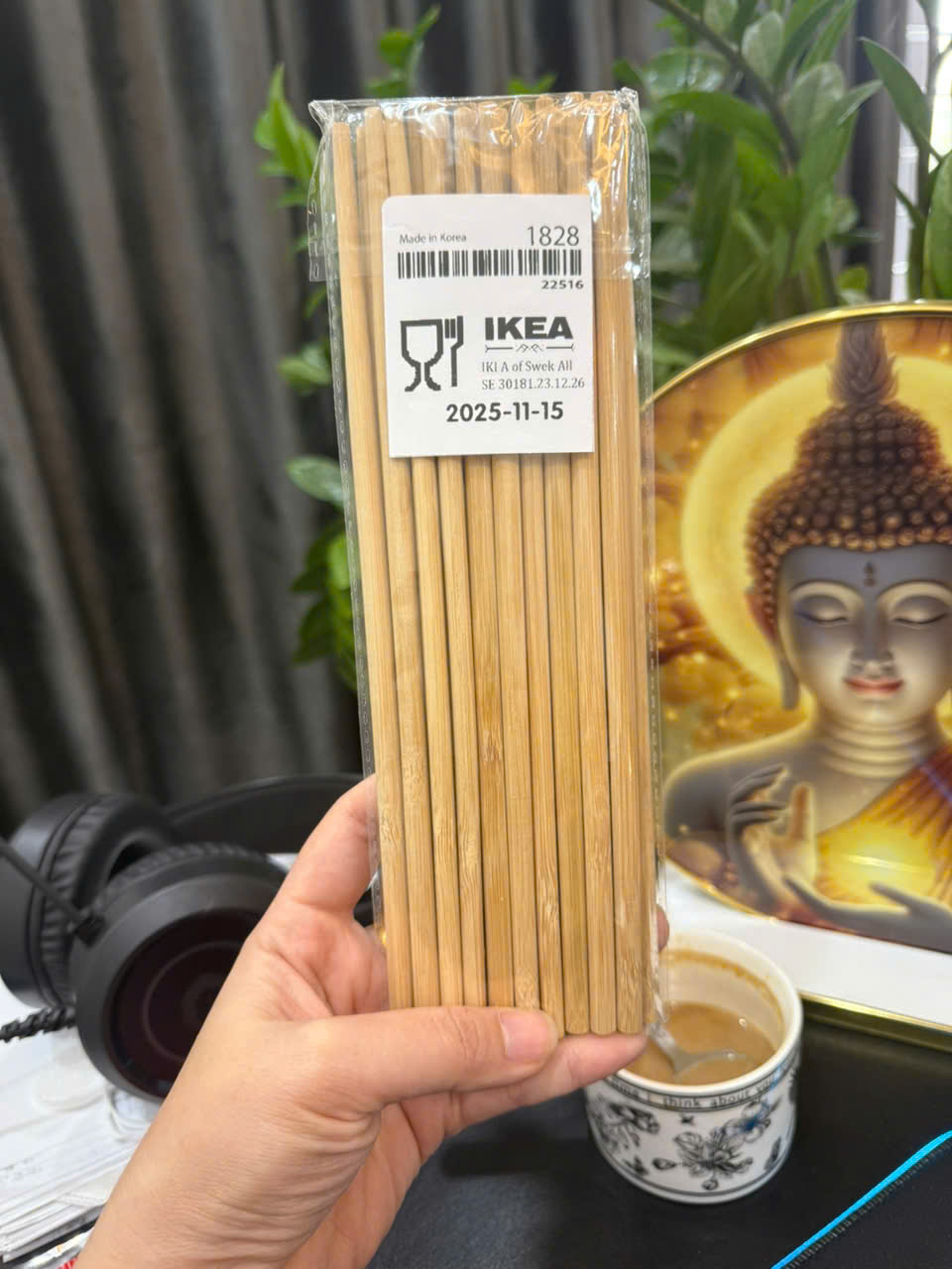 Combo 10 Đôi Đũa Tre IKEA – Đũa Tre Tự Nhiên, Chống Mốc, Dùng Cho Gia Đình &amp; Nhà Hàng- HÀNG CHÍNH HÃNG MINIIN
