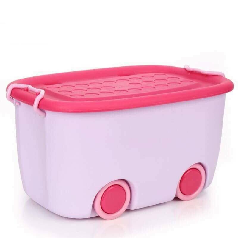 Thùng đựng đồ có bánh xe sắc màu siêu tiện lợi