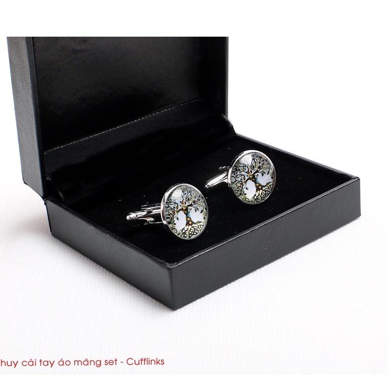 KHUY MĂNG SÉT CAO CẤP - Cufflinks ĐƠN GIẢN 2