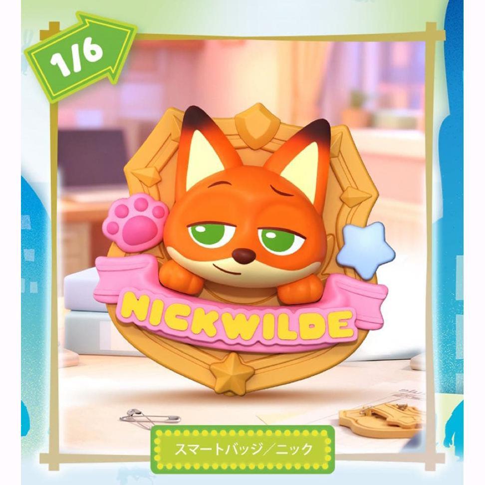 Blindbox Đồ Chơi Lắp Ráp Mô Hình Zootopia - Daadoos - Mate Series 01 - Buddy Emblem - Blokees EZ50