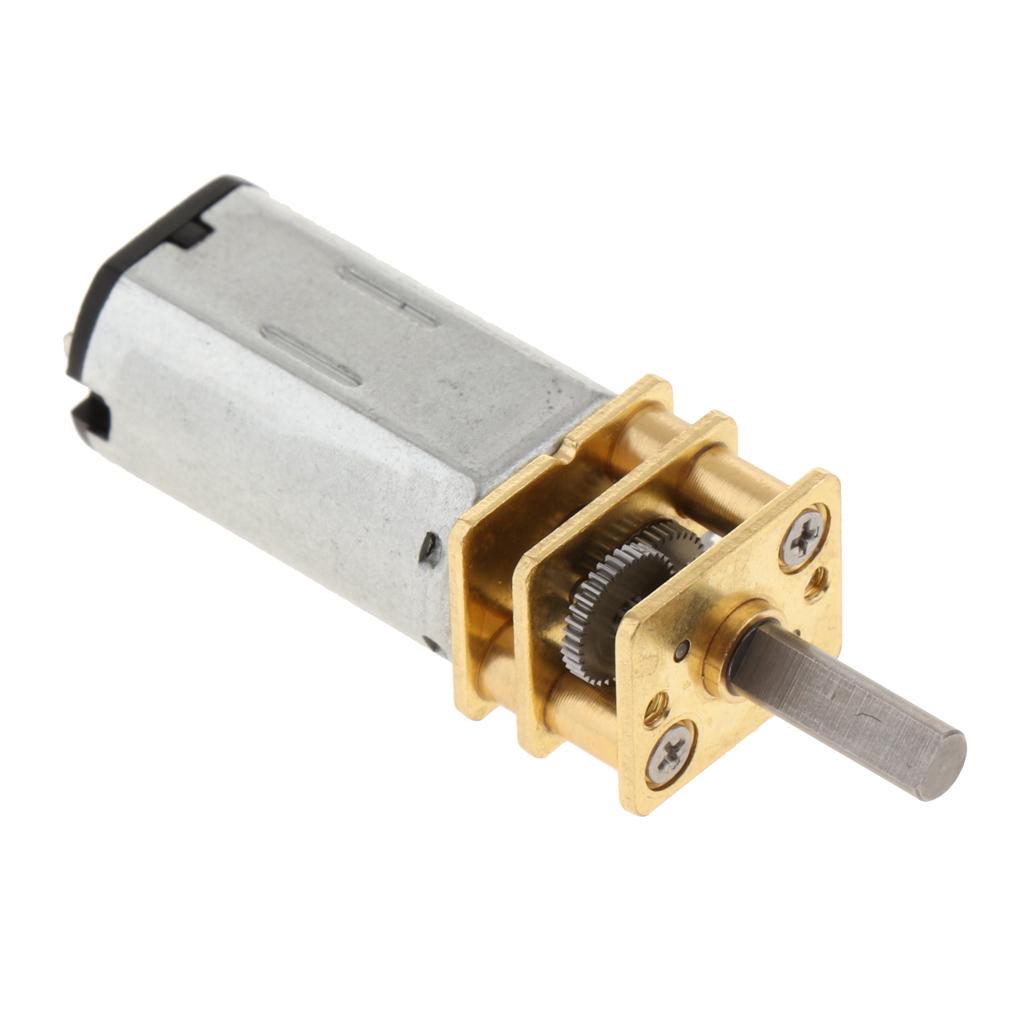 DC 12V Mô-men Xoắn Cao Con Sâu Thiên DC Hộp Số Giảm Tốc Độ Động Cơ DC