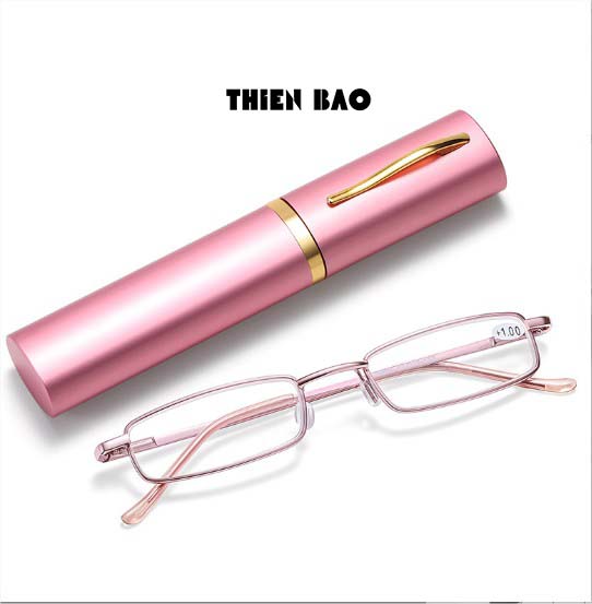 Kính lão thị, viễn thị đọc chữ KÍNH HÌNH BÚT KV77 đọc sách đọc chữ siêu rõ Mini Nhật Bản cao cấp Nam Nữ loại I chuẩn độ