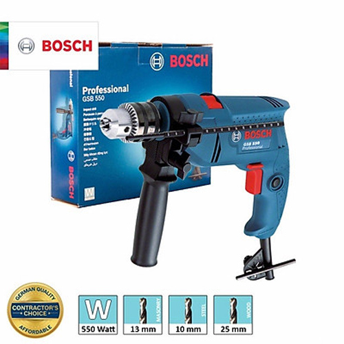 Máy Khoan Động Lực Bosch GSB 550
