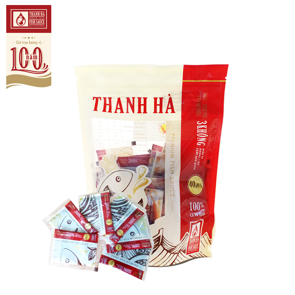 Nước mắm Gói Thanh Hà 40N - 350 g (7 g x 50 gói nhỏ)