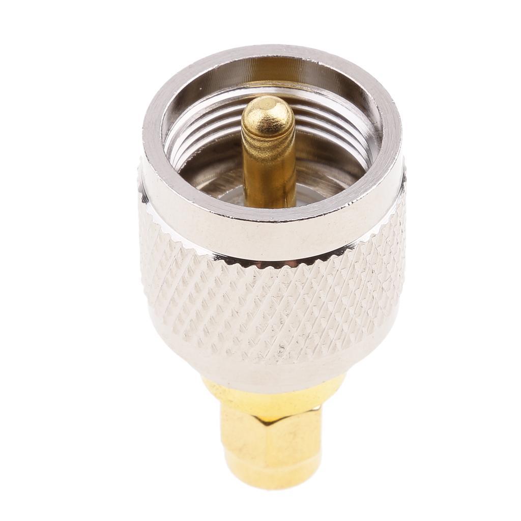 PL-259 Male Plug  Male RF Radio Coax Adapter Converter Connector