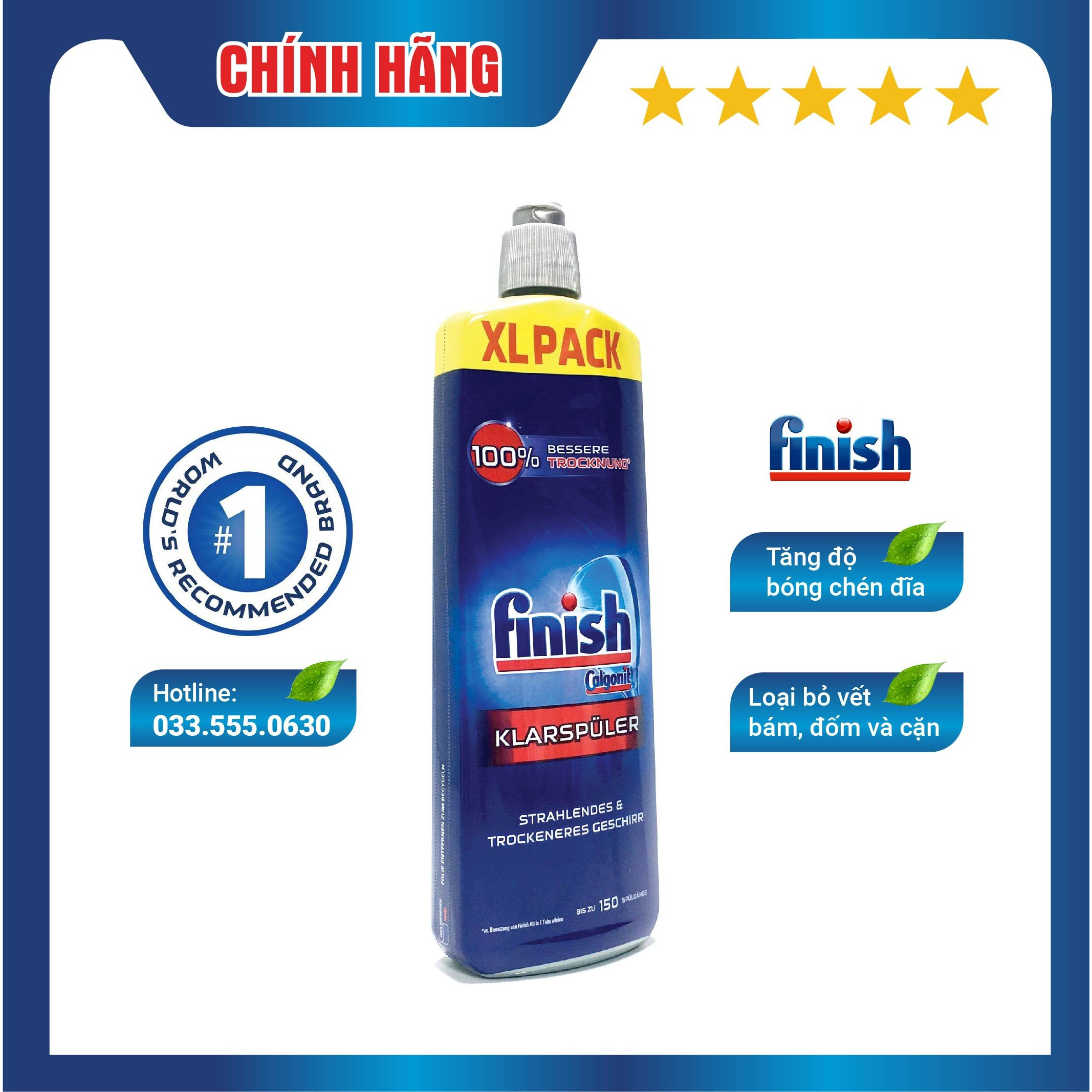 Nước làm bóng Finish 750ml Finish EU