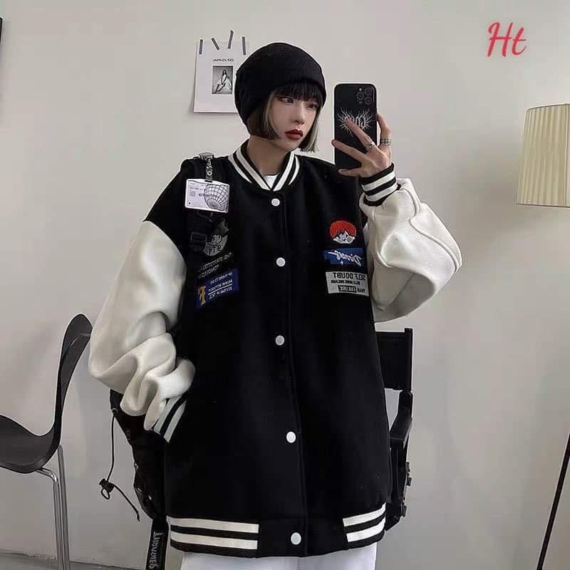 Áo bomber thêu cậu bé H2A