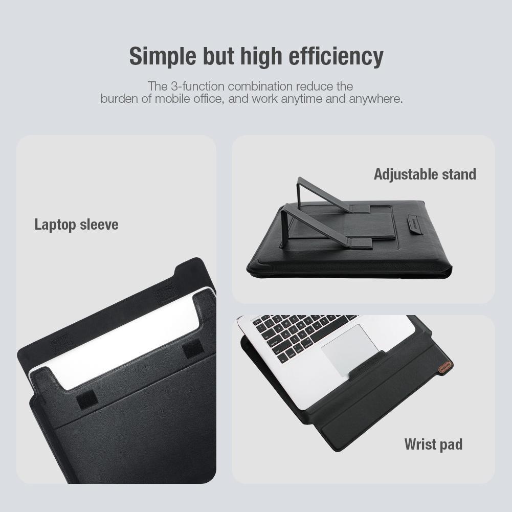 Túi đựng laptop Nillkin giúp tản nhiệt chống trầy kích thước 14 / 16.1 inch