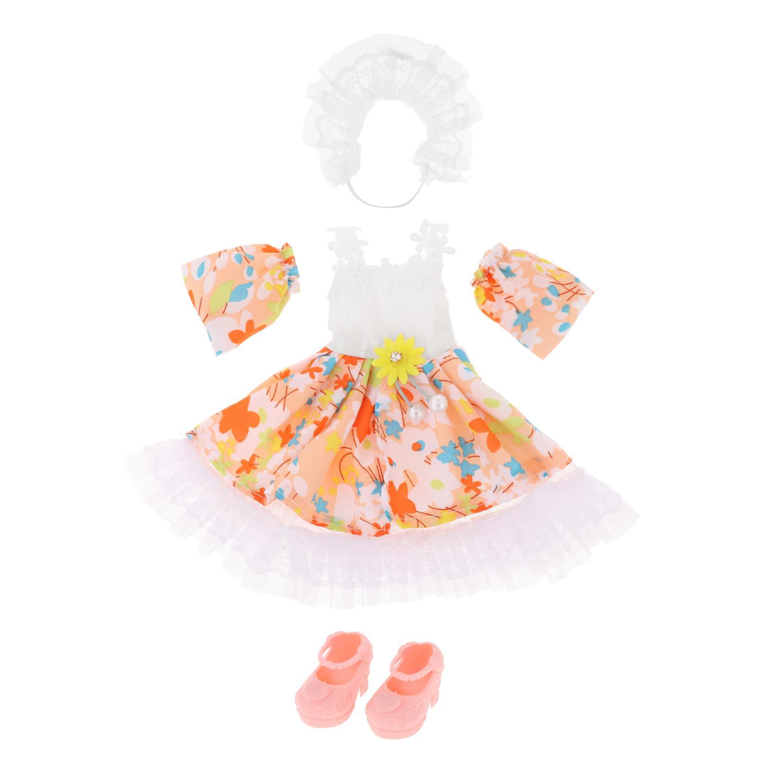 Doll Clothes BJD Doll Newborn Dolls Dress Casual Wear Dolls Accessories