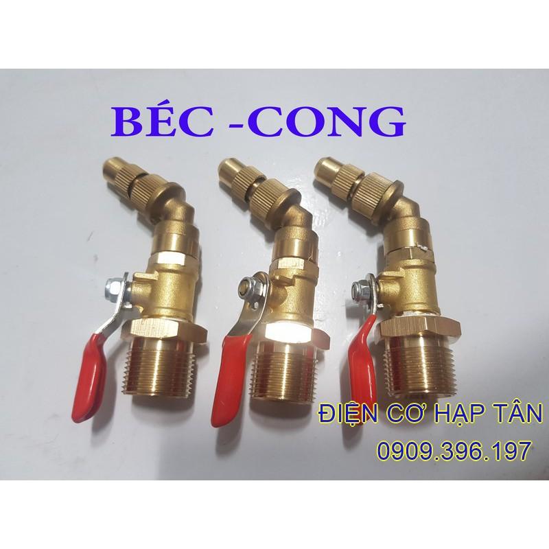 BÉC RỬA MÁY LẠNH –MẪU MỚI - CONG -THẲNG