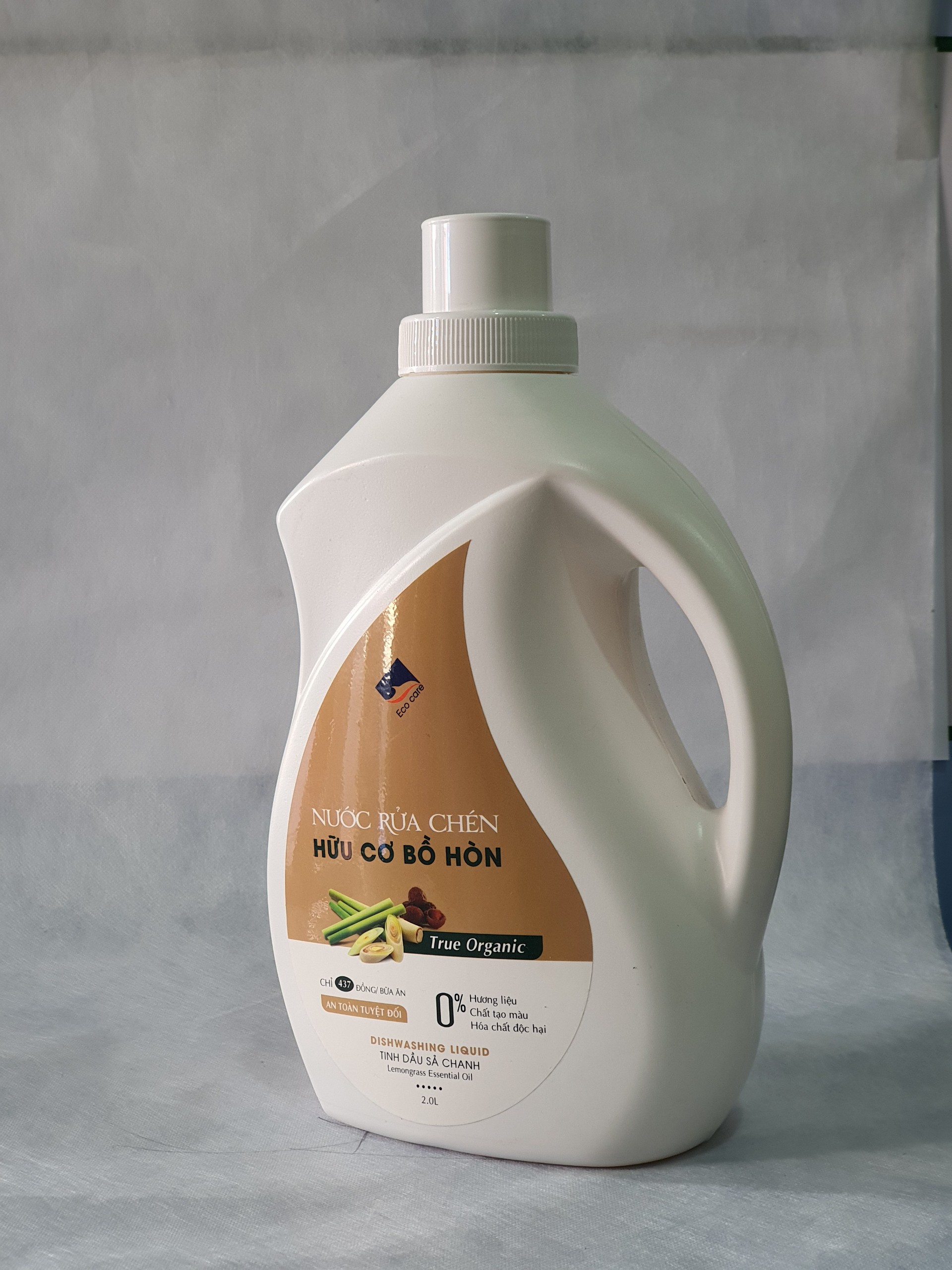 NƯỚC RỬA CHÉN HỮU CƠ BỒ HÒN SẢ CHANH 2 LÍT