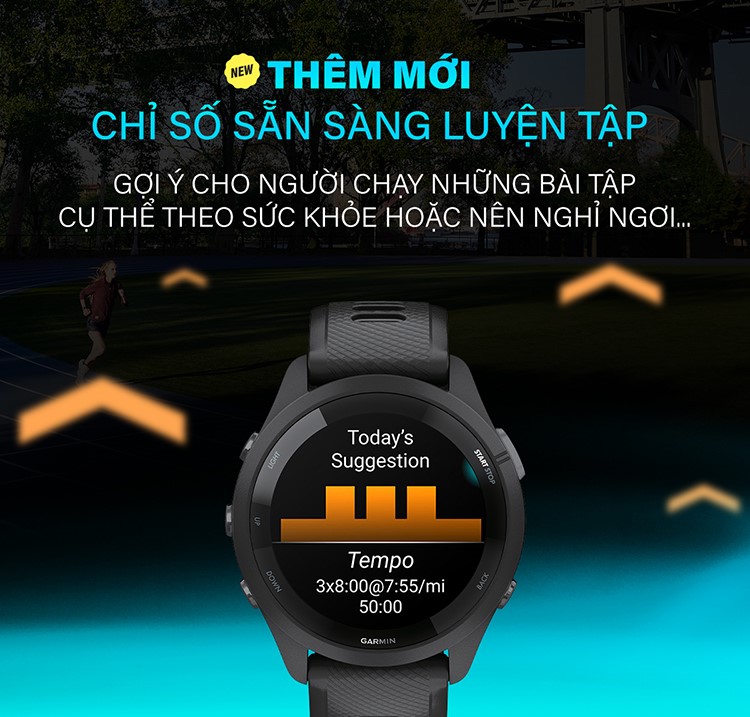 Đồng hồ Garmin Forerunner 265S_Mới, hàng chính hãng