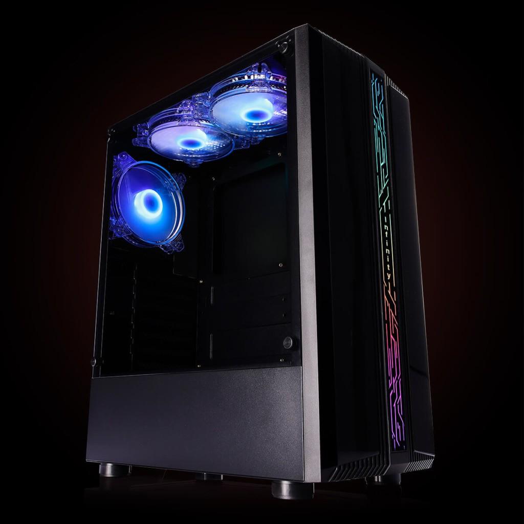 Vỏ Case Infinity Denki Pro Led Digital RGB - Hàng Chính Hãng