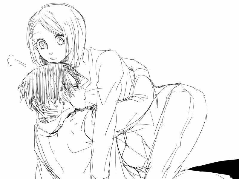 đại chiến titan - những sưu tầm về doujinshi chapter 46 1