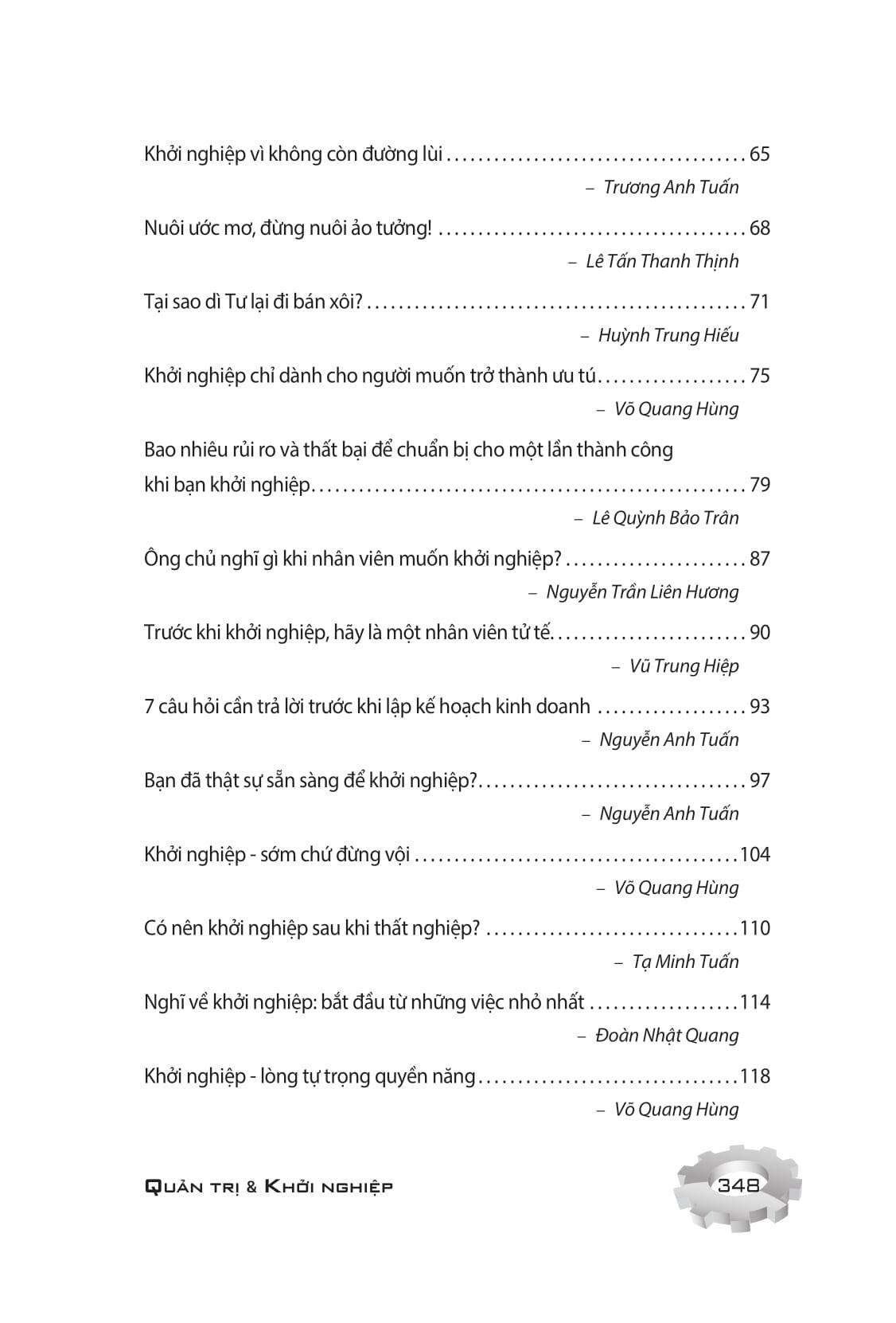 Khởi Nghiệp - Dẫn Đầu Cuộc Đua