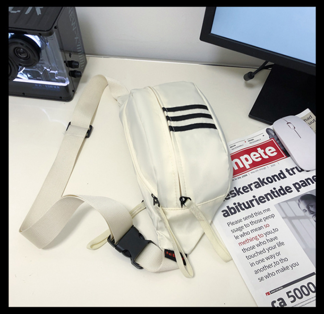 Túi đeo chéo mini, túi đi bộ chạy bộ, túi đeo hông, túi đeo ngực, túi bao tử, balo mini nam nữ nhỏ gọn chống nước