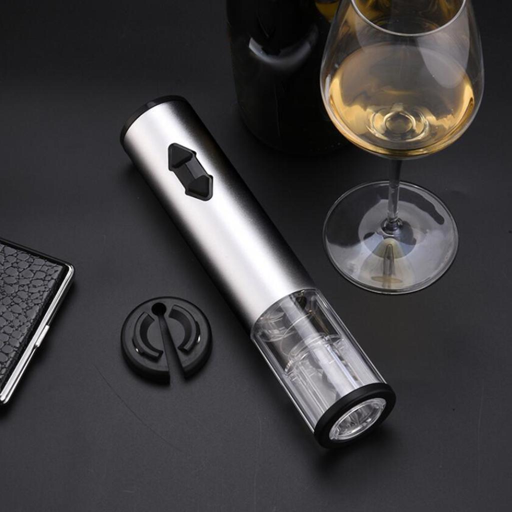 Electric Wine Opener Automatic Cordless Corkscrew Bottle Tool Battery Power
