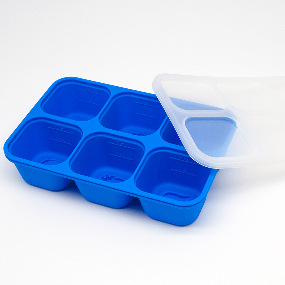 Khay silicon trữ đông đồ ăn dặm cho bé Marcus & Marcus