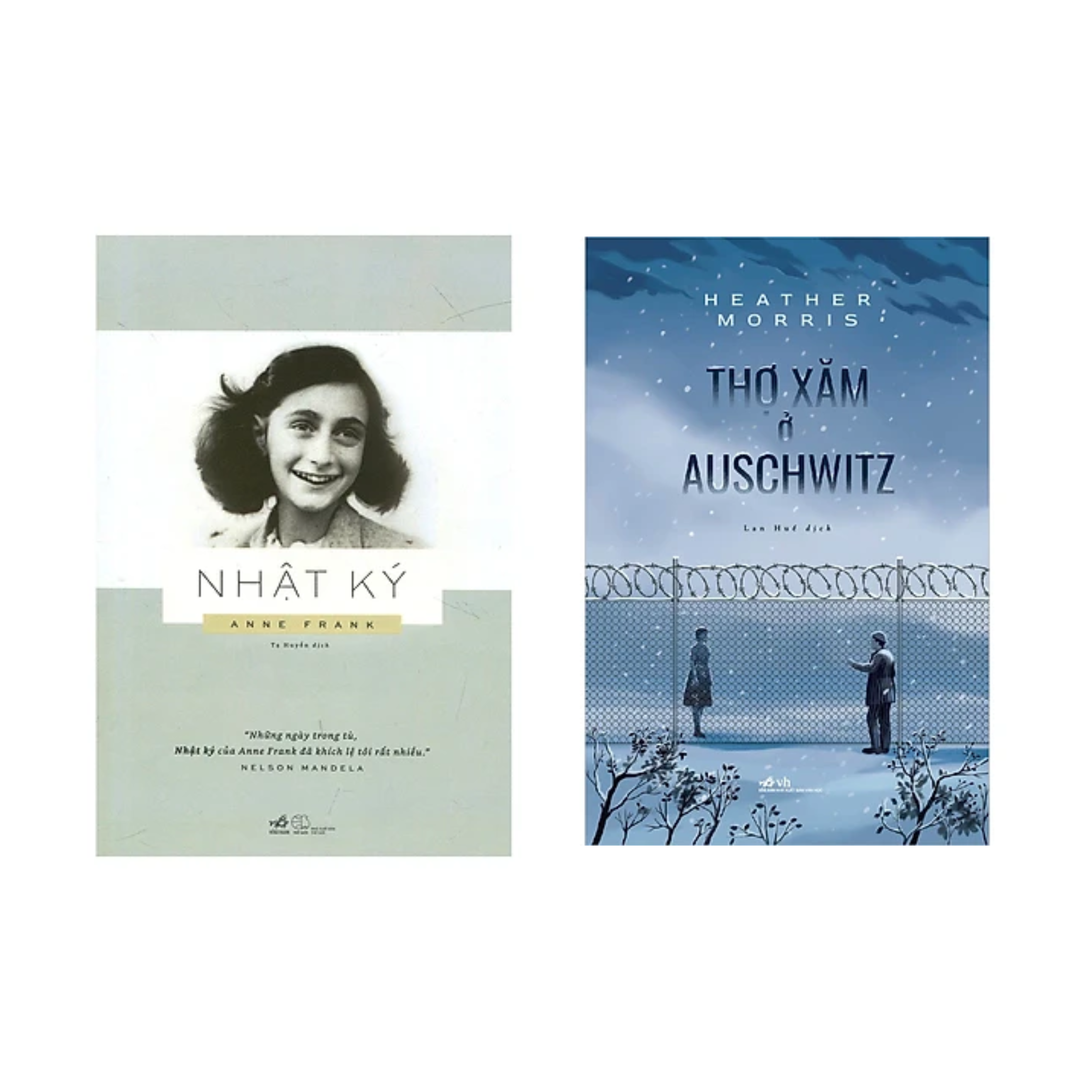 Combo 2 Cuốn Đề Tài Thế Chiến 2: Nhật Ký Anne Frank + Thợ Xăm Ở Auschwitz