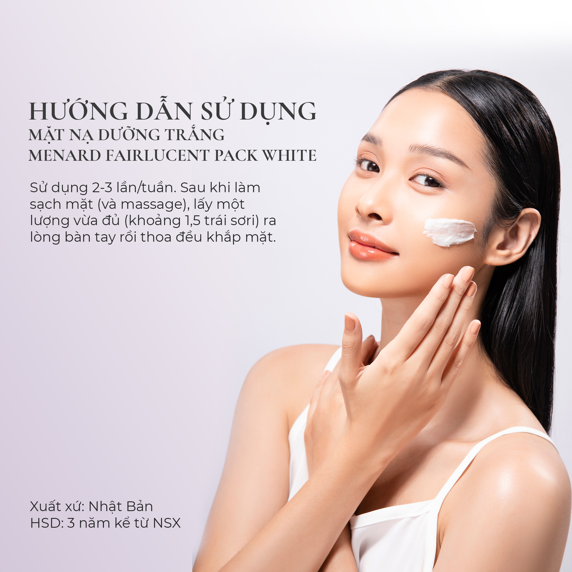 Dung Dịch Dưỡng Da Menard Fairlucent Clear Lotion Sample Dưỡng Trắng Và Làm Mờ Nám (10ml)