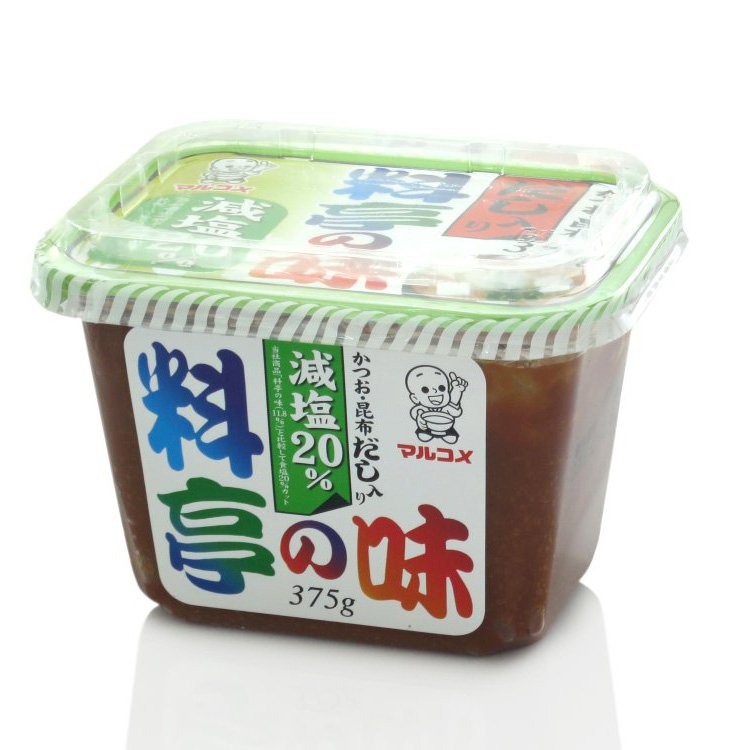 Miso Dashi trộn sẵn Marukome (Cắt giảm 20% muối) - 375g