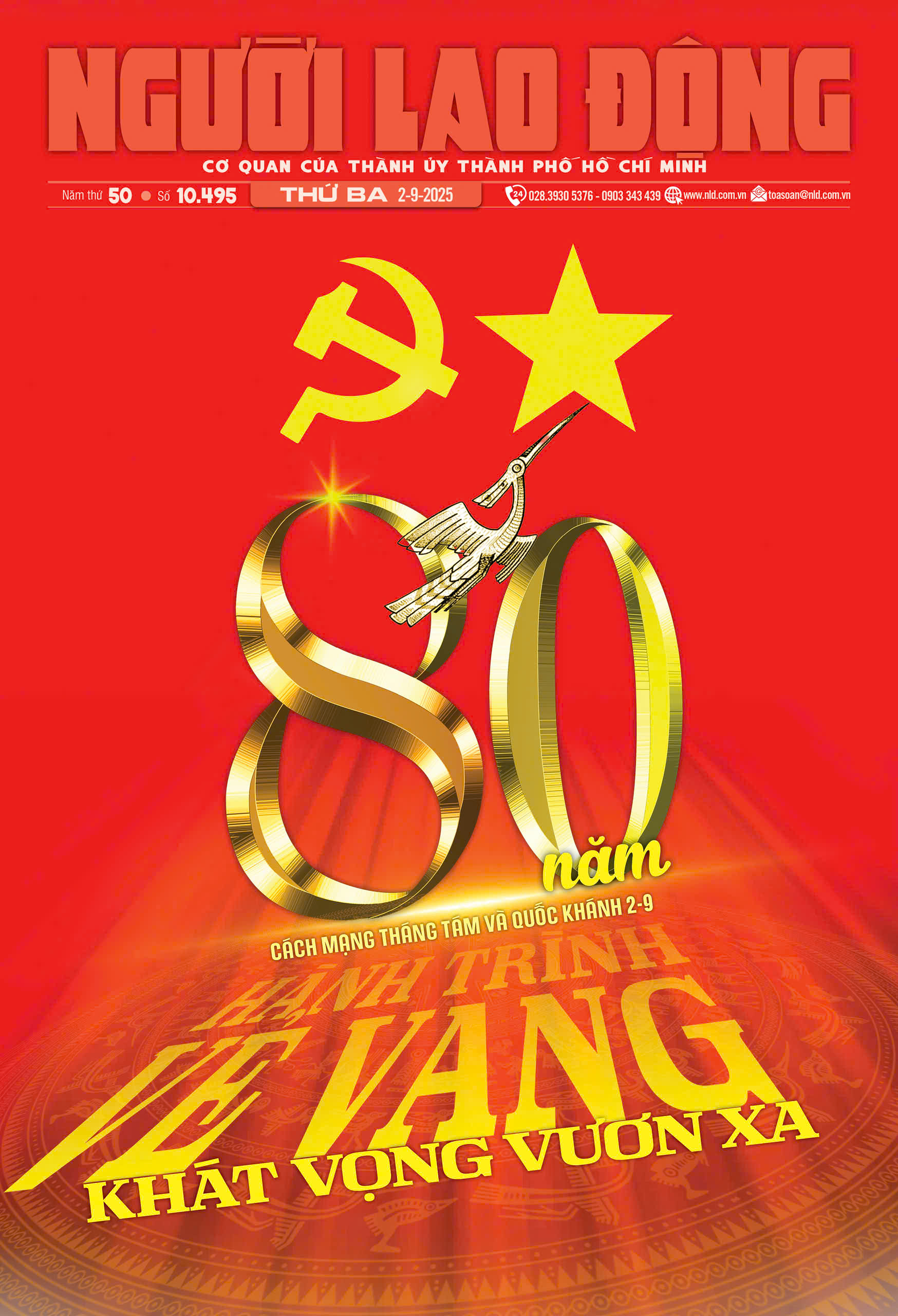 Nhật báo Người Lao Động từ ngày 01-09-2025 đến 07-09-2025