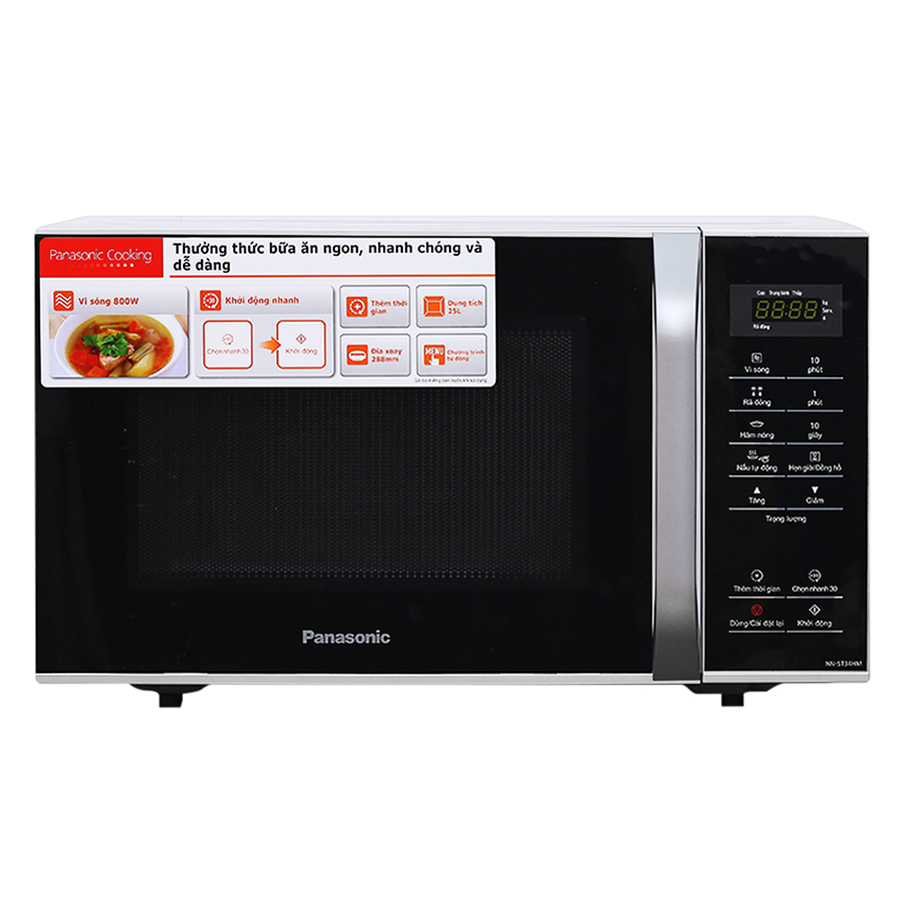 Lò Vi Sóng Panasonic NN-ST34HMYUE (800W) - Hàng Chính Hãng