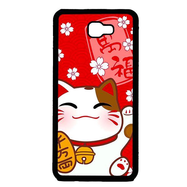 Ốp in cho Samsung Galaxy J7 Prime Mèo Cười - Hàng chính hãng