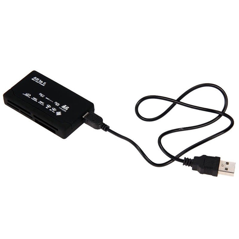 Đầu Đọc Thẻ Nhớ đa năng 6 trong 1 - Multi Card Reader All In One 6 in 1 dùng cho máy ảnh, máy quay, máy tính để đọc và sao chép dữ liệu